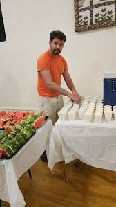 Food service during the event